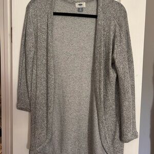 Old Navy Heather Gray Women's Cardigan